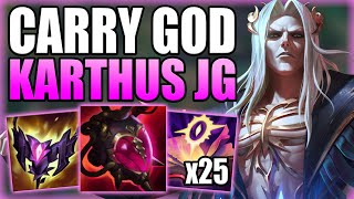 KARTHUS JG COMO JOGAR DE KARTHUS ATUALIZADO  GAMEPLAY EXPLICATIVA  League of Legends [upl. by Yerot]