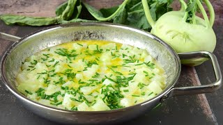 Sie werden dieses köstliche KohlrabiRezept immer und immer wieder kochen gesundes Rezept [upl. by Oirifrop606]