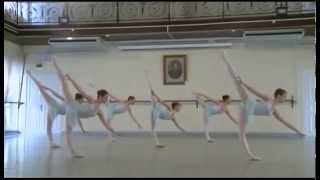 Vaganova Academy ballet class exam 7th grade 1part [upl. by Fisch]