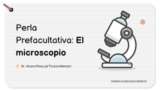 Perla Prefacultativa 15  Partes del Microscopio HISTOLOGIA Tema 6 [upl. by Akoyin43]