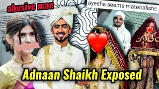 ADNAAN SHAIKH amp AYESHAS WEIRD RELATIONSHIP IFFAT SHAIKH BEING ABUSED [upl. by Tynan]