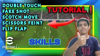 efootball 2025 skills tutorial❗ majoxgaming efootball trending [upl. by Nert]