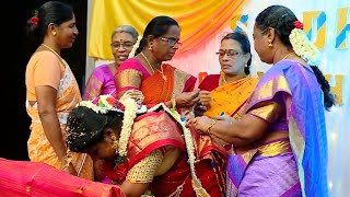 Traditional Seemantham Tamil Function  South Indian BABY SHOWER [upl. by Eynenihc]