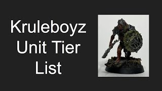 Kruleboyz Tier List  Feb 2023 [upl. by Enirok]