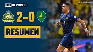 🔥 PARTIDAZO DE CRISTIANO RONALDO 🔥  Al Nassr 20 Al Khaleej  HIGHLIGHTS  Jornada 12  SPL 2023 [upl. by Attenoj]