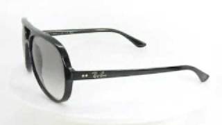 RAY BAN Sunglasses RB4125 CATS 5000 601 32 BlackWMV [upl. by Alard924]