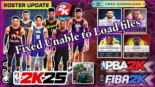 NBA 2K20 with Updated Roster  Fixed APK  PBA  Fiba  ATG Latest Apk v30  NexT Gen [upl. by Akimyt]