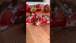 Viral strawberry yogurt cluster 🍓 asmr food cluster [upl. by Aleusnoc]