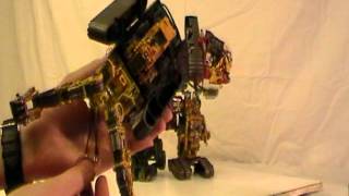 Custom ROTF Devastator Review Part 5 of 10 [upl. by Aehtna]