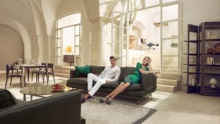 Natuzzi sofas  JEREMY Natuzzi Italia sofa  unitedforharmony [upl. by Enahpad]