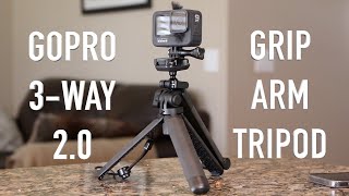 GoPro 3Way 20  Grip Arm Tripod  First Impressions [upl. by Nelhsa]