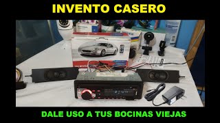 Cómo Instalar en Casa un Auto Estereo con Cargador de 12 V Muy Facil [upl. by Normi]