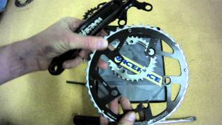 Install New Chainrings on a MTB Crank [upl. by Lieberman]