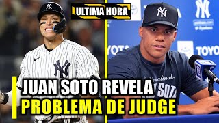 🚨POLEMICA🚨 JUAN SOTO REVELA POR QUÉ AARON JUDGE ESTÁ FLOJO [upl. by Amir]