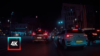 Marrakech 4K  Night Drive  Driving Downtown streetma [upl. by Aititel]