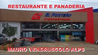 MERCADO EL PORTEÑO DE BERNARDO DE IRIGOYEN E O SEU RESTAURANTE E PANADERIA COM PREÇOS [upl. by Gathard]