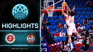 Hapoel Jerusalem v BAXI Manresa  Highlights  Basketball Champions League 202122 [upl. by Emmeline]