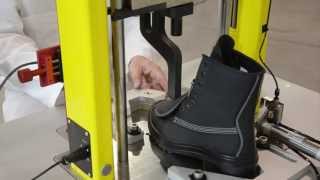 Cadex Inc Safety Shoes Testing Machine [upl. by Hteboj]