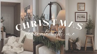 Christmas Decorate With Me 2023  Christmas Decorating Ideas  Entryway amp Putting Up The Tree [upl. by Ennazzus]