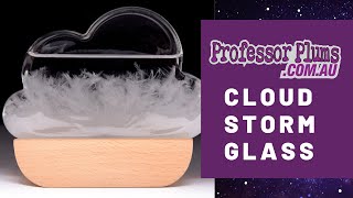 Storm Glass Cloud working weather detector [upl. by Nnairret750]