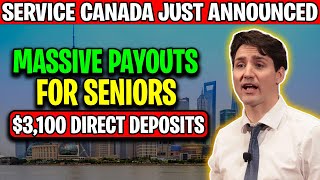 Service Canada Just Announced One Time Payouts of 3100 Direct Deposits For Every Senior [upl. by Laurance]