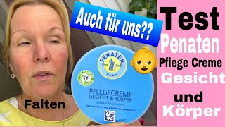 Test Baby Penaten Gesichtsund Körpercreme Makeup Unterlage Falten Rötungen Pflege Feuchtigkeit [upl. by Nirrac]