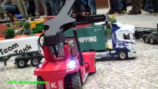 Kalmar ReachStacker conversion [upl. by Einhpad]