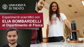 Esperimento Scientifico con Humansafari  Anello di Thomson e Induzione Elettromagnetica [upl. by Heshum284]