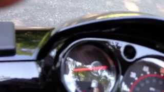 2014 Aprilia Motard SR50 StartUp and Test Ride [upl. by Retrac16]