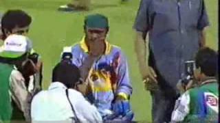 Vinod kambli crying after losing in semifinals [upl. by Enitsej]