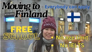 Free School In Finland for all International Student movingabroad finland finlandia freeschool [upl. by Einoj]