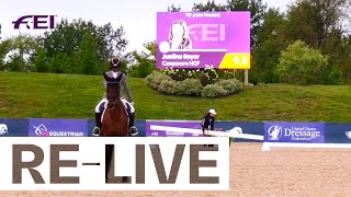 RELIVE  Junior Freestyle I FEI North American Youth Championships 2023  Dressage [upl. by Aubrette442]