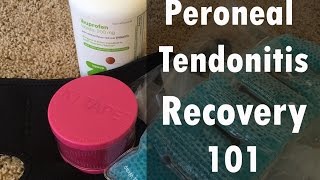 My Peroneal Tendonitis Recovery Routine [upl. by Day]