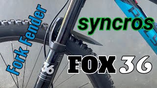 Spakbor Mudguard SYNCROS Fork Fender untuk FOX 34  36 Boost [upl. by Uni]