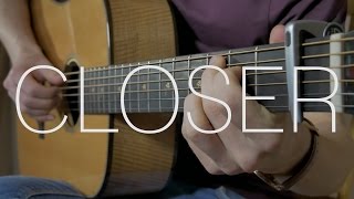 The Chainsmokers  Closer ft Halsey  Fingerstyle Guitar Cover By James Bartholomew [upl. by Adrahs]