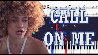 Starley  Call On Me Ryan Riback Remix  Piano Tutorial w Sheets [upl. by Geanine243]