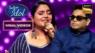 AR Rahman के सामने Perform करते Time Deboshmita हुई Nervous  Indian Idol 12  Viral Videos [upl. by Eiramassenav]