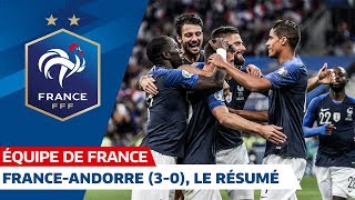 France Andorre 30 le résumé I Équipe de France 2019 [upl. by Kwei]