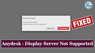 ✅ How To Fix AnyDesk Of Display Server Not Supported Error For Ubuntu [upl. by Bullis948]