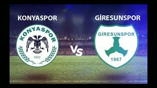 Konyaspor Giresunspor ÖZET Konyaspor [upl. by Aerona]