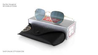 Ray Ban Hexagonal Evolve RB 3548N 91310Y [upl. by Anohsal100]