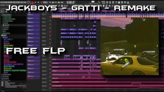 FREE FLP JACKBOYS  GATTI FL Studio 21 Remake 100 Accurate [upl. by Lorant318]