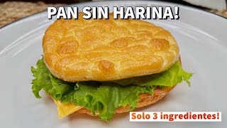 PAN NUBE  PAN SIN HARINA  DIETA KETO  PAN KETO [upl. by Aihsenal]