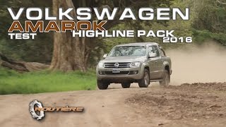 Volkswagen Amarok Test  20 Highline Pack 2016  Routière  Pgm 355 [upl. by Leuas]