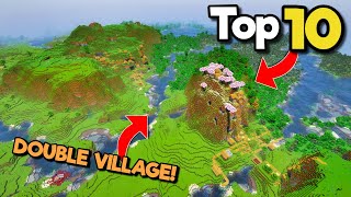 Top 10 EPIC SEEDS for Minecraft 1204 Best Minecraft Trails amp Tales Seeds Java amp Bedrock [upl. by Anaihsat]