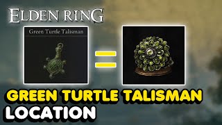 Elden Ring  Green Turtle Talisman Location Raises Stamina Recovery Speed [upl. by Alexandros]