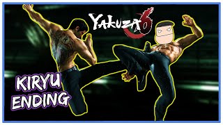 FAREWELL KIRYU FINAL BOSS KIRYU VS IWAMI amp SOMEYA  Yakuza 6 The Song of Life Ending LEGEND [upl. by Calv]