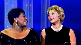 Dinah Shore amp Ella Fitzgerald quotBlues Medleyquot 1960 HD Widescreen amp Remastered TV Audio [upl. by Joela]