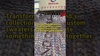 Custom Knitwear Factory—Custom sweaters for your brand！Sweaterknitwearknittingdesignknitsweater [upl. by Maureen]