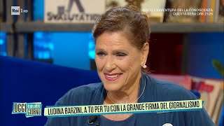 Ludina Barzini nel nuovo romanzo lamore a 70 anni  Oggi è un altro giorno 29062023 [upl. by Publias]